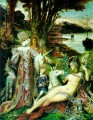 los unicornios Simbolismo bíblico mitológico Gustave Moreau